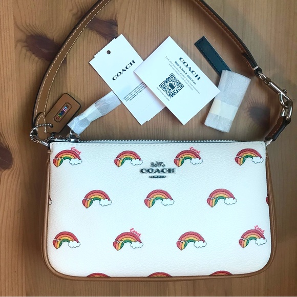 🌈 Coach Nolita 19 With Rainbow Print - Picture 12 of 12